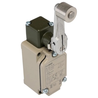 Omron WL Series Roller Lever Limit Switch Metal Housing IP67 250V AC 