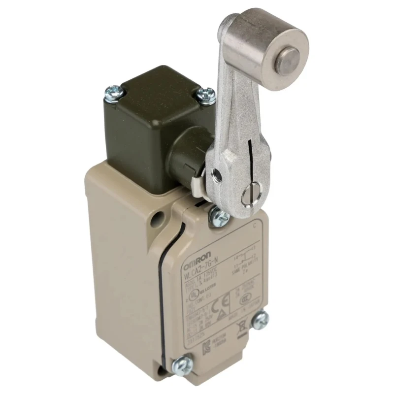 Omron WL Series Roller Lever Limit Switch Metal Housing IP67 250V AC 