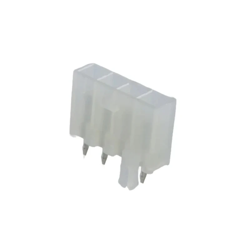 Molex Mini-Fit Jr Series Straight Through Hole PCB Header 4 Contacts 4.2mm Pitch 600V 9A Nylon Housing 39-30-1049
