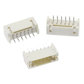Wurth Elektronik WR-WTB Series Straight Through Hole PCB Header 4 Contacts 2 mm Pitch 1 Row Shrouded 620104131822