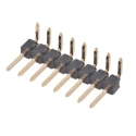 Wurth Elektronik WR-PHD Series Right Angle Through Hole Pin Header, 8 Contacts, 2.54 mm Pitch, 1 Row 61300811021