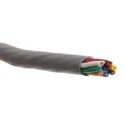 Alpha Wire Alpha Essentials Communication & Control Control Cable 8 Cores 0.56mm² 20 AWG Unscreened 300V Grey 1896/8C SL005