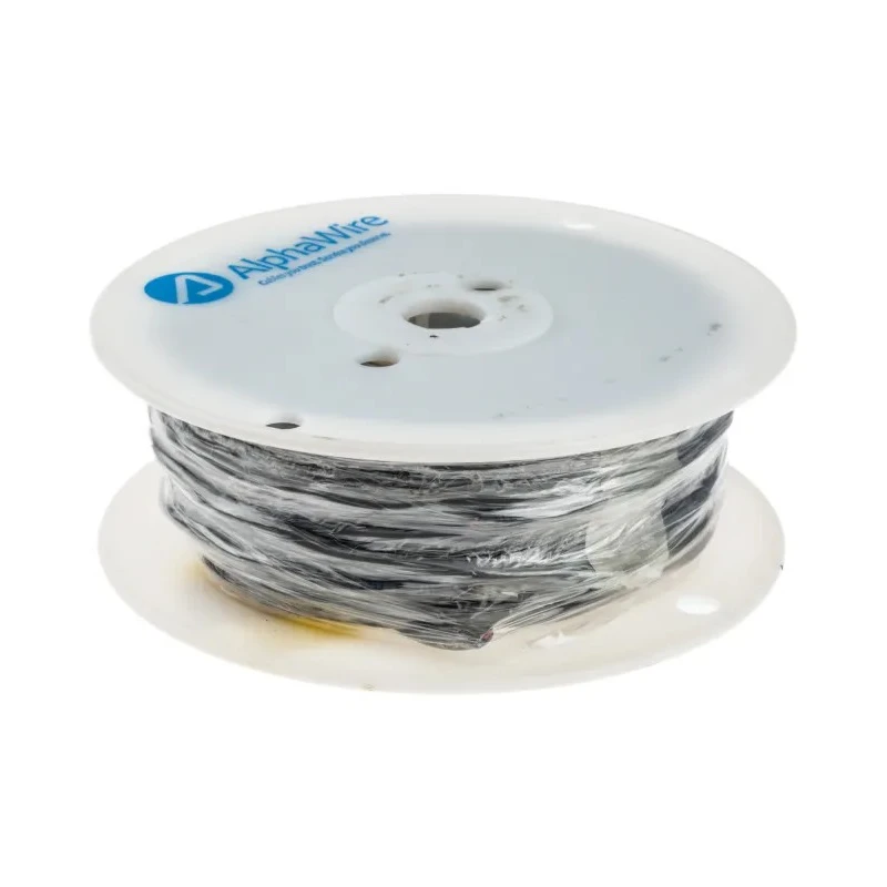 Alpha Wire Alpha Essentials Communication & Control Control Cable, 2 Cores, 0.56mm² 20 AWG, Unscreened, 30 m 1895C SL005