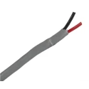 Alpha Wire Alpha Essentials Communication & Control Control Cable 2 Cores 0.81mm² 18 AWG Unscreened 30m Grey 1897C SL005