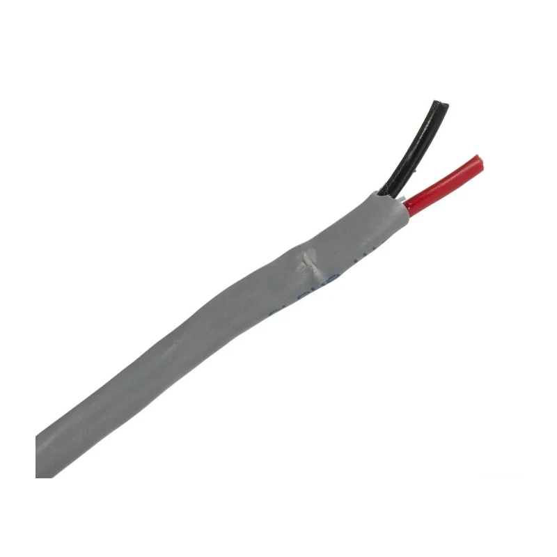 Alpha Wire Alpha Essentials Communication & Control Control Cable 2 Cores 0.81mm² 18 AWG Unscreened 30m Grey 1897C SL005