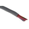 Alpha Wire Alpha Essentials Communication & Control Control Cable, 15 Cores, 0.56mm² 20 AWG, Unscreened, 30 1896/15C SL005