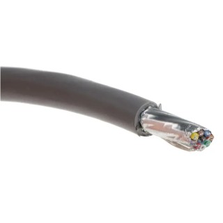 Alpha Wire Alpha Essentials Communication & Control Control Cable, 9 Cores, 0.23mm² 24 AWG, Screened, Armoured 1219C SL005