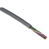 Alpha Wire Alpha Essentials Communication & Control Control Cable, 12 Cores, 0.23mm² 24 AWG, Screened, 30 m 1219/12C SL005