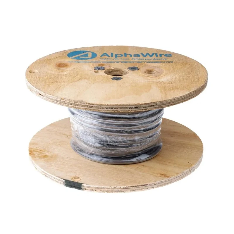 Alpha Wire Alpha Essentials Communication & Control Control Cable, 12 Cores, 0.23mm² 24 AWG, Screened, 30 m 1219/12C SL005
