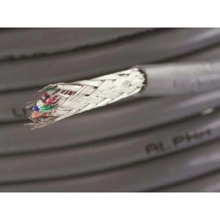 Alpha Wire Alpha Essentials Communication & Control Series Screened Control Cable 10 Cores 0.35mm² 22 AWG 30m 6346 SL005