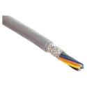 Alpha Wire Alpha Essentials Communication & Control Control Cable, 9 Cores, 0.35mm² 22 AWG, Screened, Armoured 6345 SL005