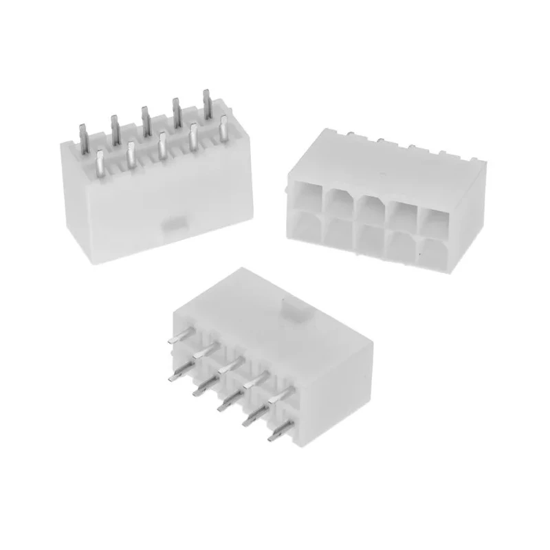 Wurth Elektronik WR-MPC4 Series Straight Through Hole PCB Header, 4 Contact(s), 4.2 mm Pitch, 2 Row, Shrouded MPC4