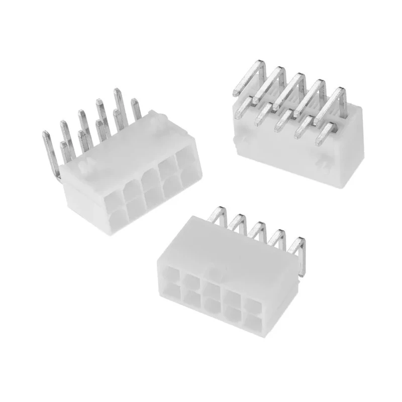 Wurth Elektronik WR-MPC4 Series Right Angle Through Hole PCB Header 8 Contacts 4.2 mm Pitch 2 Row Shrouded MPC4