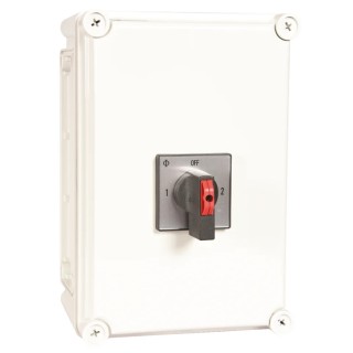 Kraus & Naimer 4-Pole Surface Isolator Switch IP66, 63A, 18.5 kW 