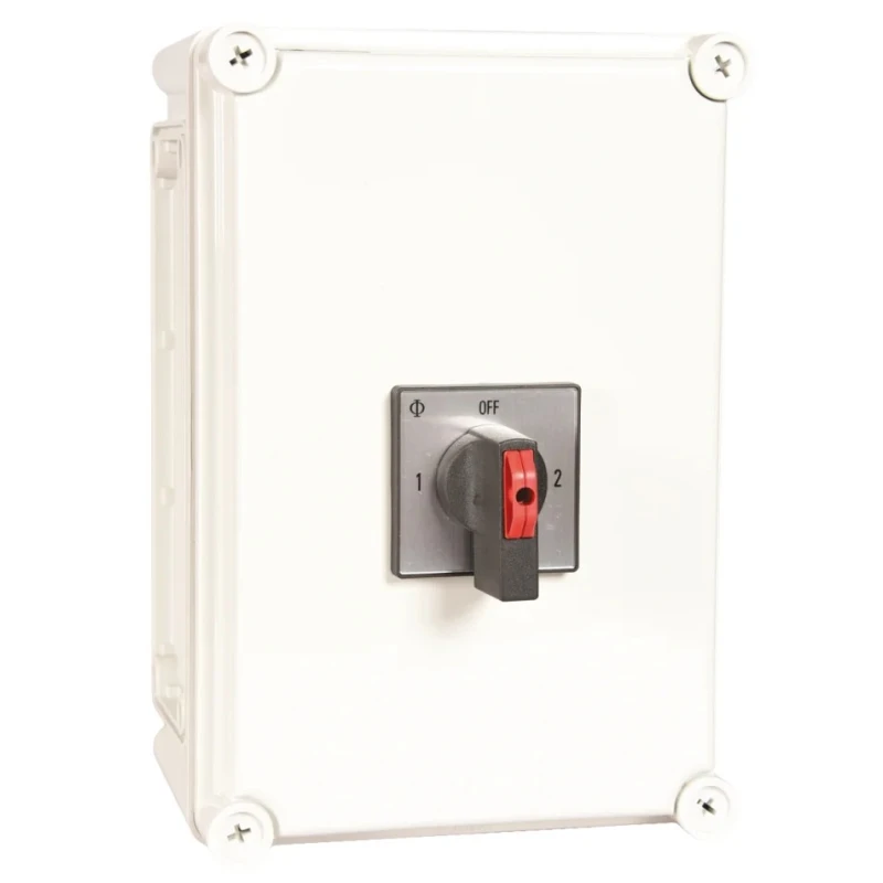 Kraus & Naimer 4-Pole Surface Isolator Switch IP66, 63A, 18.5 kW 