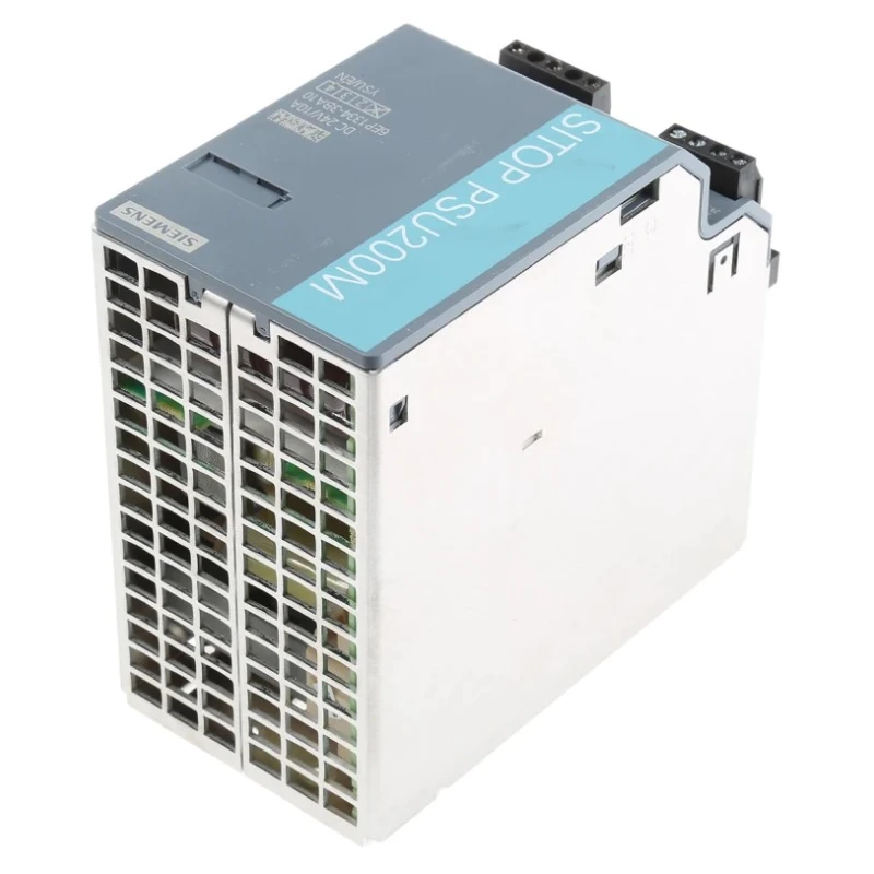 Siemens SITOP PSU200M Switched Mode DIN Rail Power Supply 264V AC Input 24V DC, 10A Output, 240W PSU200M