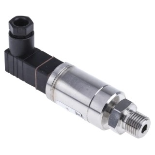 RS PRO Pressure Sensor, Voltage Output 0 bar to 16 bar, Gauge Reading, Threaded Mount, Stainless Steel Housing 828-5745