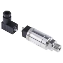 RS PRO Pressure Sensor, Voltage Output 0 bar to 16 bar, Gauge Reading, Threaded Mount, Stainless Steel Housing 828-5745