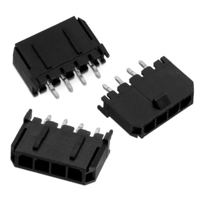 Wurth Elektronik WR-MPC3 Series Straight Through Hole PCB Header, 4 Contacts, 3 mm Pitch, 1 Row, Shrouded MPC3