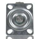 RS PRO Light Duty Swivel Castor 70 kg Capacity 75 mm Wheel Diameter Rubber Tyres Pressed Steel Frame 828-6296