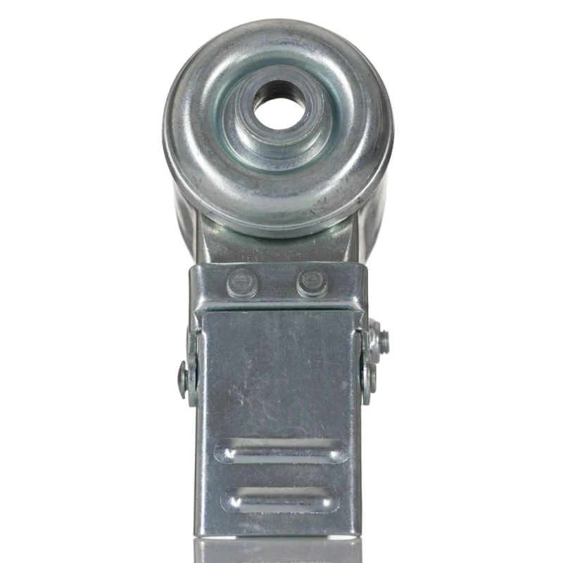 RS PRO Braked Swivel Castor 70 kg Load Capacity 75 mm Rubber Wheel 100 mm Height 828-6344