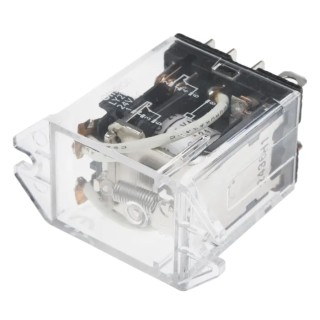 Omron Surface Power Relay 24V AC Coil Voltage 10A Switching Current DPDT Contact Configuration LY2F 24VAC