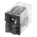 Omron Power Relay, 12V AC Coil, 10A Switching Current, DPDT Contact Configuration LY2 12VAC
