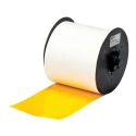 Brady Vinyl Label Roll, Yellow Background with White Print, 101.6 mm Width, Laminated TAPE CART MMK 100 MM YELLOW B7569 35M