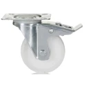 RS PRO Braked Swivel Castor 125 kg Capacity 100 mm Wheel Polypropylene 828-6271