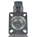 RS PRO Braked Swivel Castor 125 kg Capacity 100 mm Wheel Polypropylene 828-6271