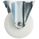 RS PRO Medium Duty Fixed Castor Wheel 125 kg Load Capacity 100 mm Diameter Polypropylene 828-6283
