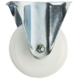 RS PRO Medium Duty Fixed Castor Wheel 125 kg Load Capacity 100 mm Diameter Polypropylene 828-6283