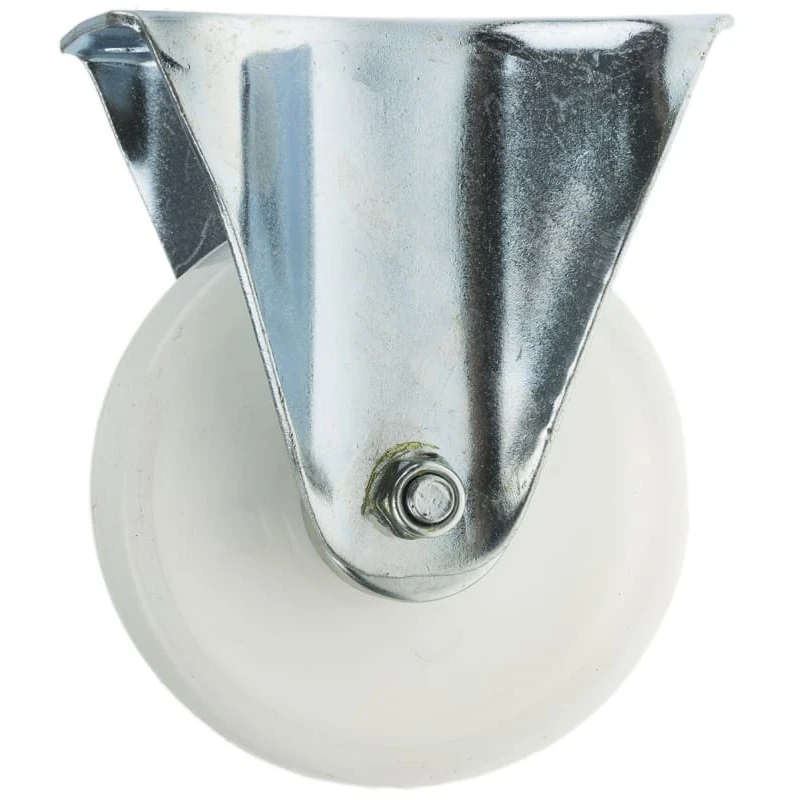 RS PRO Medium Duty Fixed Castor Wheel 125 kg Load Capacity 100 mm Diameter Polypropylene 828-6283