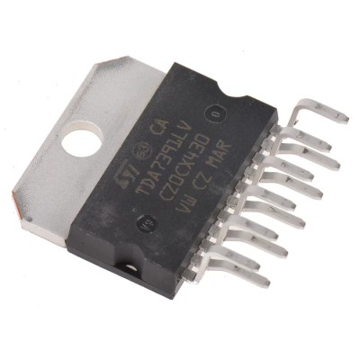 STMicroelectronics Bridge Audio Amplifier, 26W Output Power, Class A-B, Multiwatt 11-Pin TDA7391LV