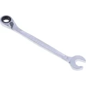 Facom Combination Ratchet Spanner Chrome Vanadium Steel, 158mm Overall Length, 10 mm Size 467BR.10