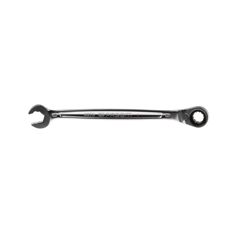 Facom Ring Spanner 8 mm Chrome Vanadium Steel, 140mm Overall Length 467BR.8