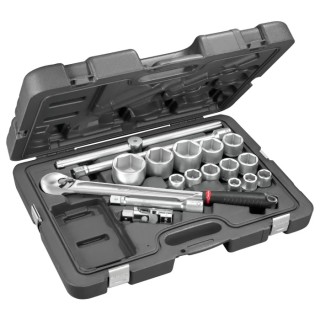 Facom 15-Piece 3/4 in 6 Point Socket Set KL.500PB