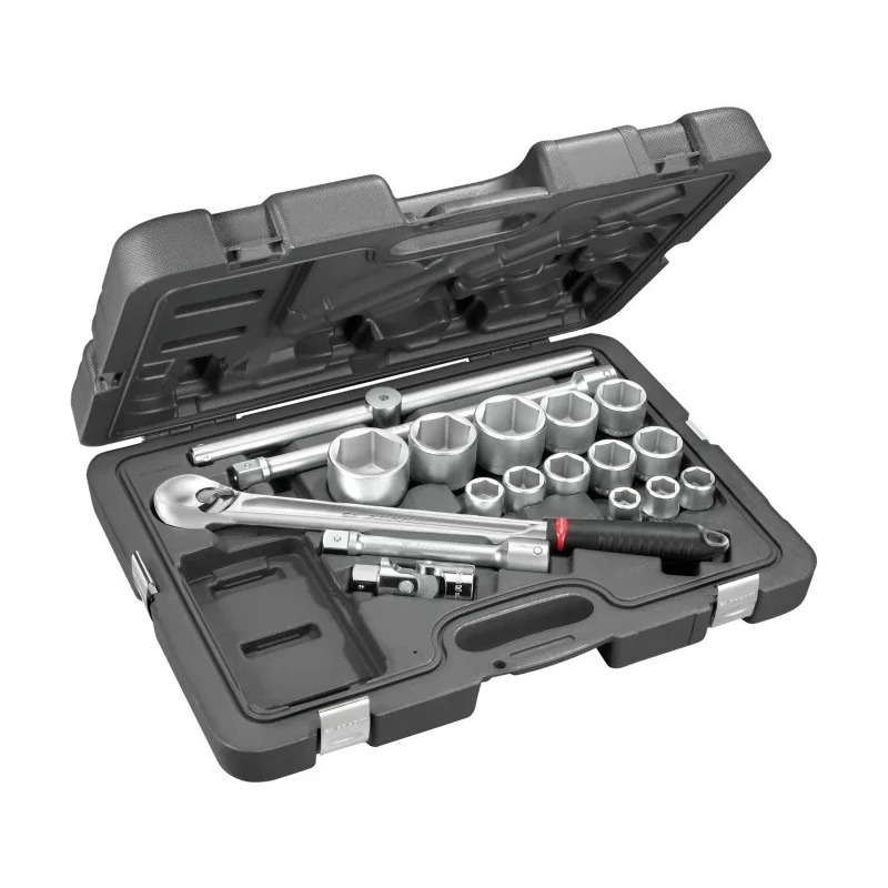 Facom 15-Piece 3/4 in 6 Point Socket Set KL.500PB