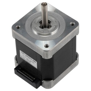 Sanyo Denki SANMOTION Series Hybrid Stepper Motor 24V, 0.37Nm Torque, 1.8° Step Angle, 42 x 42 mm Frame, 5 mm 103H5210-0440