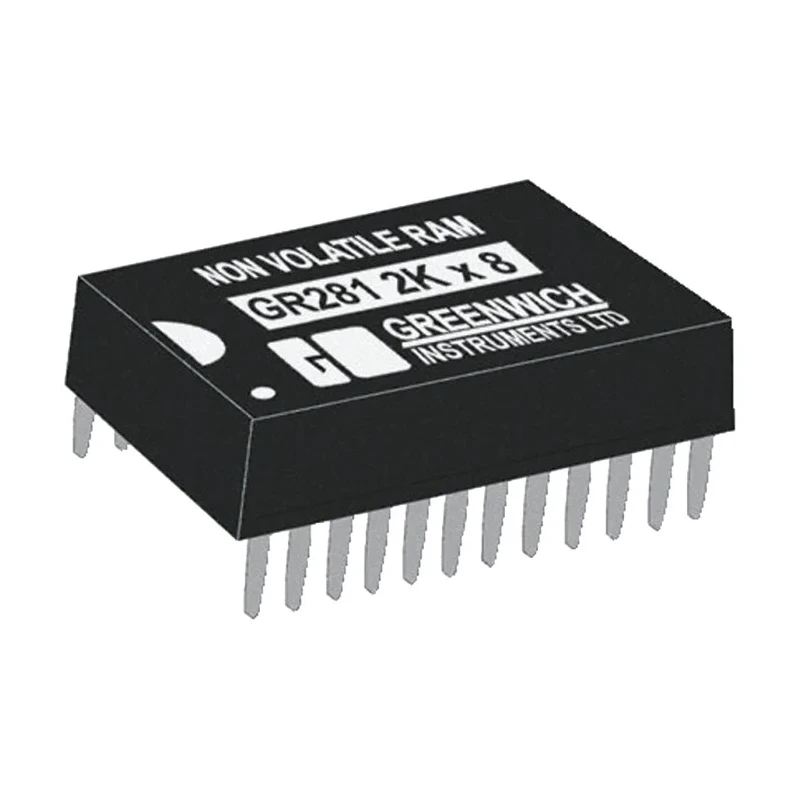 STMicroelectronics Real Time Clock 16 kB 150 ns Parallel Interface 24-Pin PCDIP M48T12-150PC1