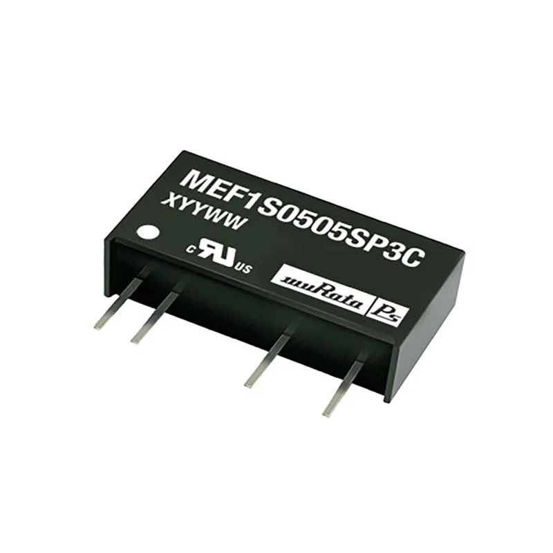 Murata Power Solutions MEF1 DC/DC Converter, 5V DC Output, 200 mA, 12.6V DC Input, 1W Power, Through Hole Package MEF1