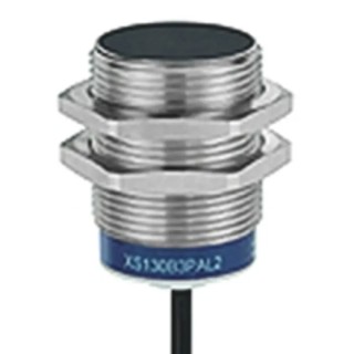Telemecanique Sensors Threaded Barrel Inductive Proximity Sensor M30 x 1.5, NPN Output, 24V DC, 15mm Detection XS130B3NAL2