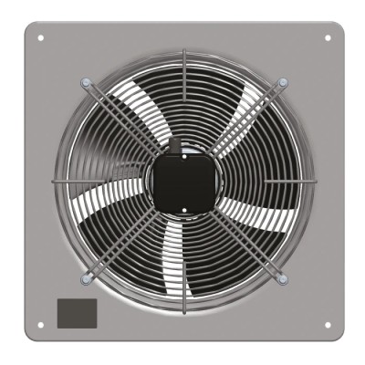 ebm-papst Forklift Truck Area Axial Plate Fan 2320 m³/h Air Flow 58 dBA Noise Level 230V AC 110W Power Steel W4E315-DS20-38
