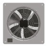 ebm-papst Forklift Truck Area Axial Plate Fan 2320 m³/h Air Flow 58 dBA Noise Level 230V AC 110W Power Steel W4E315-DS20-38
