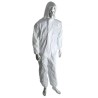 RS PRO White Disposable Coverall, Unisex, Polyethylene, Hooded, Size XL, 750 mm Chest Width 829-5256