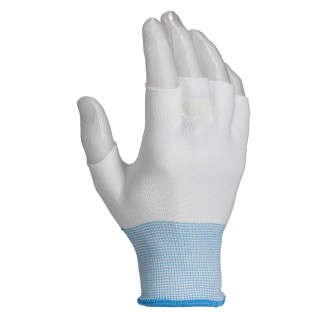 RS PRO Nylon Anti-Static Gloves One Size Pack of 40 Reusable Fingerless Gloves 2 mm Thickness 829-5183