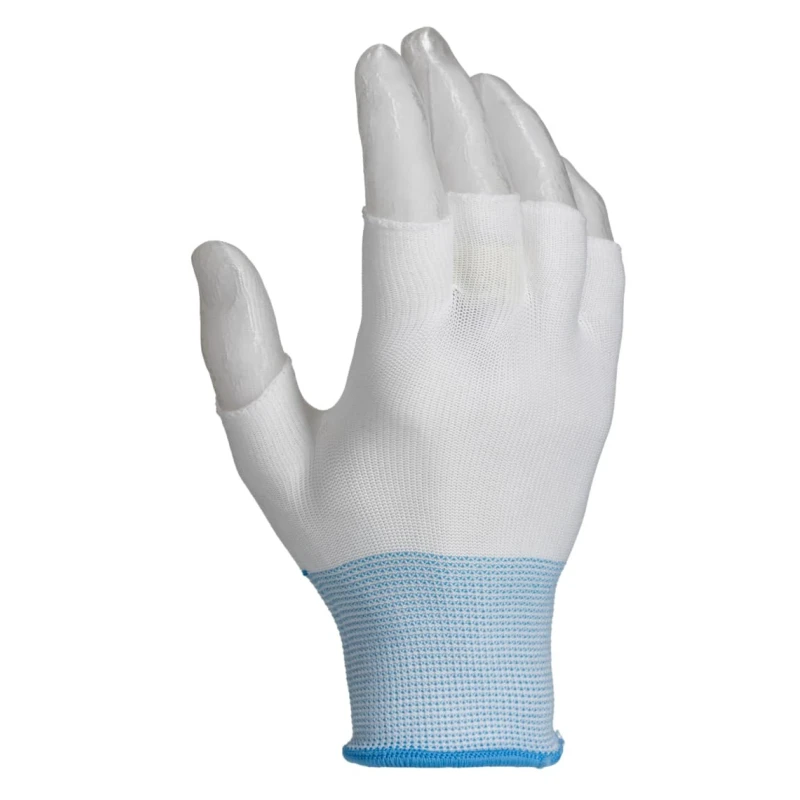 RS PRO Nylon Anti-Static Gloves One Size Pack of 40 Reusable Fingerless Gloves 2 mm Thickness 829-5183