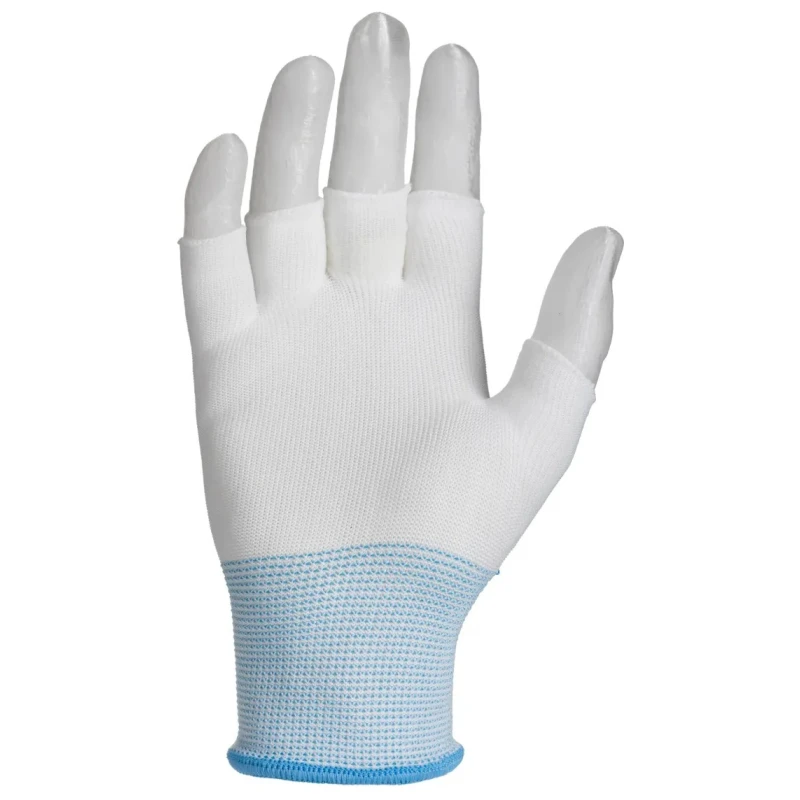 RS PRO Nylon Anti-Static Gloves One Size Pack of 40 Reusable Fingerless Gloves 2 mm Thickness 829-5183