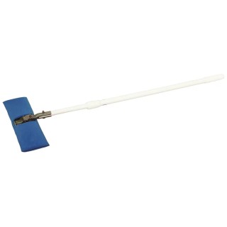 RS PRO White Polyester Telescopic Adjustable Mop Handle 1.57 m 25.4 mm Diameter 829-5335