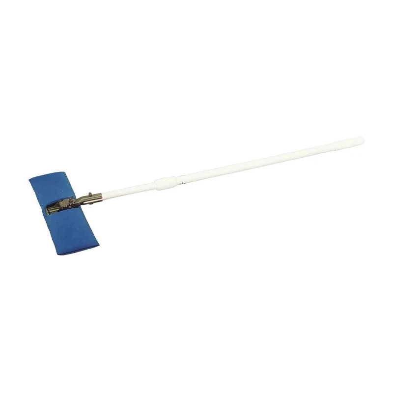 RS PRO White Polyester Telescopic Adjustable Mop Handle 1.57 m 25.4 mm Diameter 829-5335